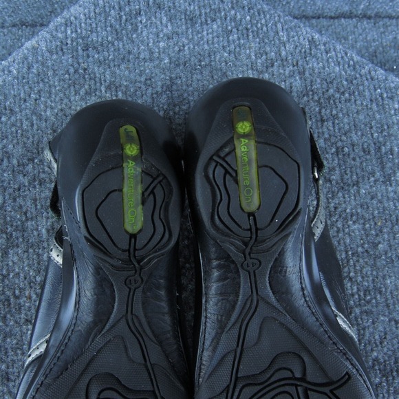 J-41 Sevilla‎ Women Clog Shoes Black Synthetic Slip On Size 6.5 Medium - Picture 9 of 10